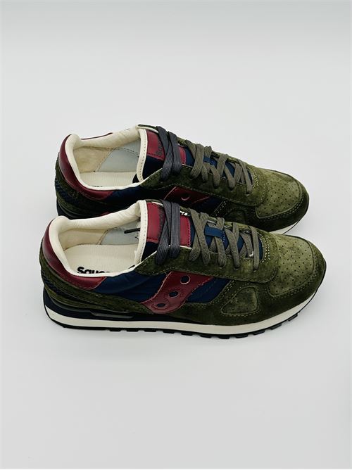 Scarpa Shadow uomo in camoscio e nylon SAUCONY | SHADOW 707802